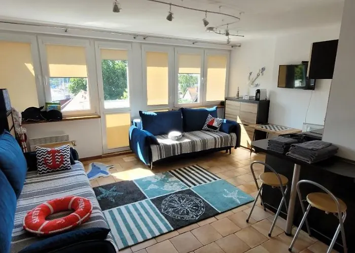 Lägenhet Betulaapart - Z Widokiem Na Morze Ustka